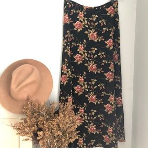 Vintage Floral Skirt
